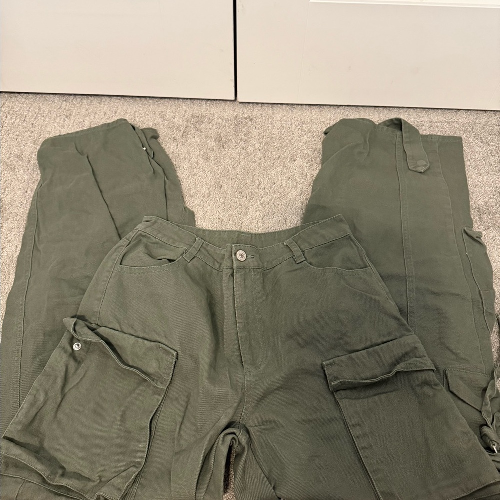 Steve Madden Olive Cargo Pants